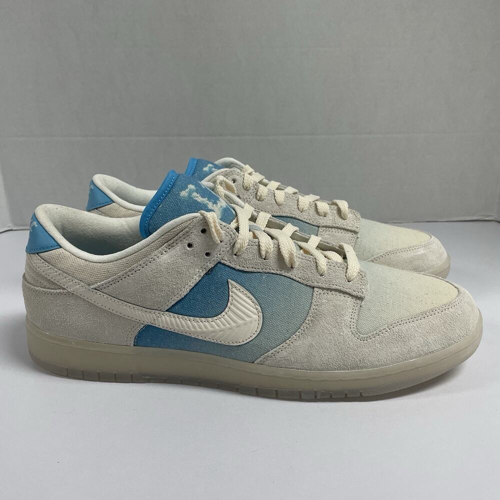 Nike Dunk Low SE Los Angeles HQ3621 133 Size 15 Men Blue White Cream LA Dodgers